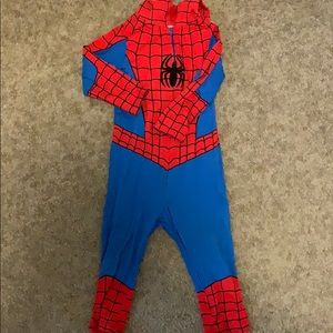 Spider-Man onesie